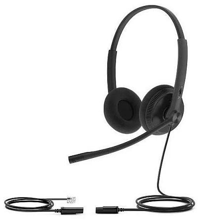 Наушники Yealink YHS34 Lite Dual (черный) (YHS34 Lite Dual) Наушники Yealink YHS34 Lite Dual (черный) (YHS34 Lite Dual)