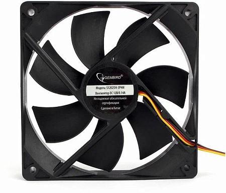 Вентилятор Gembird S12025H-3P4M (1550 об/мин , 120x120x25 мм,3-pin) Вентилятор Gembird S12025H-3P4M (1550 об/мин , 120x120x25 мм,3-pin)