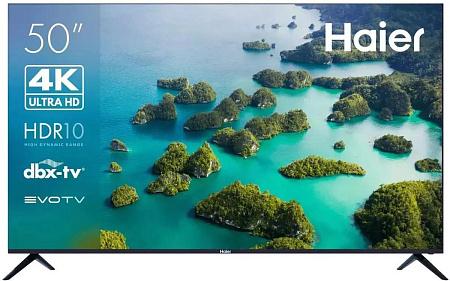 Телевизор Haier 50 Smart TV S2 50" HDR, 4K Ultra HD Smart TV черный