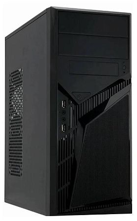 Корпус PowerCool S1007BKU3 (ATX, micro-ATX, черный, 450 Вт)/()