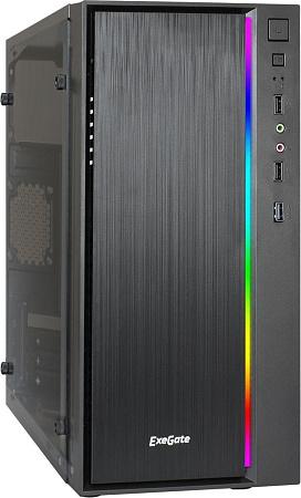 Корпус ExeGate mEVO-9301-RGB (micro-ATX, черный, без БП)/(EX283754RUS) Корпус ExeGate mEVO-9301-RGB (micro-ATX, черный, без БП)/(EX283754RUS)