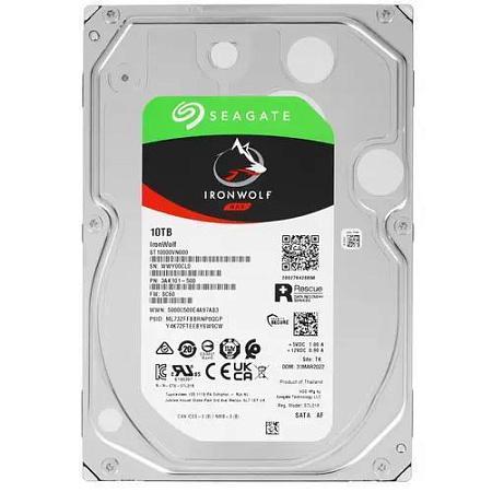 Жесткий диск 3.5" 10000 ГБ Seagate IronWolf, 7200 rpm, 256 МБ