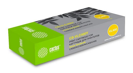 Картридж Cactus CS-VLC400YRU