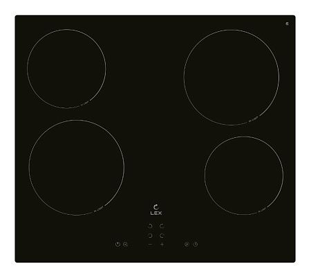 Варочная панель LEX EVH 640A BL (черный)(электрическая варочная поверхность) Варочная панель LEX EVH 640A BL (черный)(электрическая варочная поверхность)