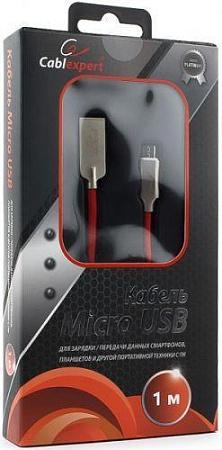 Кабель соединительный Gembird CC-P-mUSB02R-1M (USB 2.0 A-Micro USB 2.0 B) красный 1 м Кабель соединительный Gembird CC-P-mUSB02R-1M (USB 2.0 A-Micro USB 2.0 B) красный 1 м