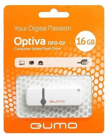 USB flash Qumo Optiva 02,(USB 2.0/16 Гб)-белый (QM16GUD-OP2-white) USB flash Qumo Optiva 02,(USB 2.0/16 Гб)-белый (QM16GUD-OP2-white)