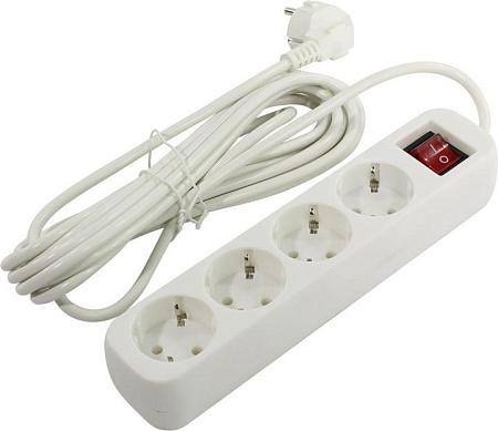 Сетевой фильтр Defender S450 5 м, белый