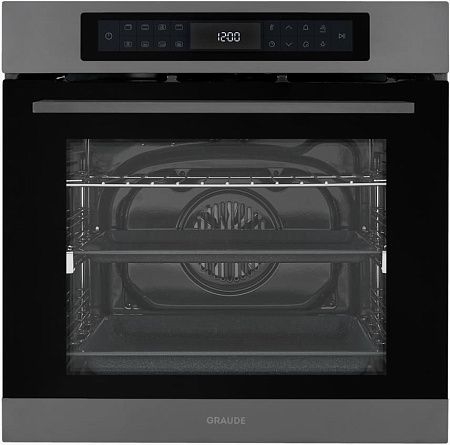 Духовой шкаф GRAUDE BMP 60.3 GE (чёрный, серый)