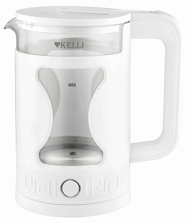 Электрический чайник Kelli KL-1800 (белый)