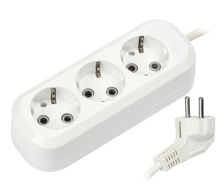Сетевой фильтр SmartBuy SBE-16-3-03-Z 3 м, белый