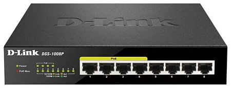 Маршрутизатор/коммутатор D-Link DGS-1008P/D1A