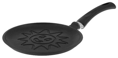 Блинная сковорода НЕВА МЕТАЛЛ ПОСУДА Весёлая 6224Сл (24 см )