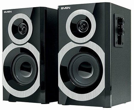 Компьютерная акустика Sven SPS-619 (2.0 / 20 Вт / черный) Компьютерная акустика Sven SPS-619 (2.0 / 20 Вт / черный)