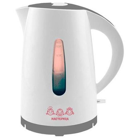 Электрический чайник Мастерица ЕК-1701M (серый, белый) Электрический чайник Мастерица ЕК-1701M (серый, белый)