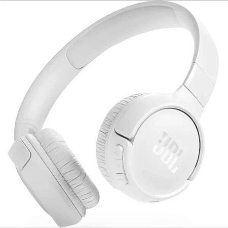 Bluetooth-гарнитура/наушники JBL Tune 520BT (белый) (JBLT520BTWHT) Bluetooth-гарнитура/наушники JBL Tune 520BT (белый) (JBLT520BTWHT)