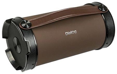 Портативная акустика Dialog AP-1000 (коричневый)