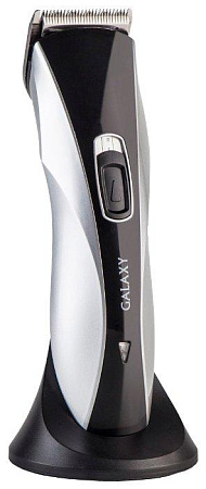 Машинка для стрижки головы Galaxy GL4155, серебристый, черный