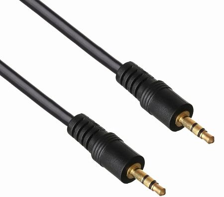 Кабель соединительный ExeGate EX205311RUS 3.5 mm jack-3.5 mm jack (черный) (2 м)