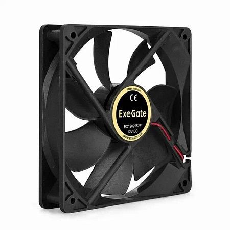 Вентилятор ExeGate EX12025S2P (1400 об/мин , 120x120x25 мм,2-pin)
