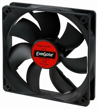 Вентилятор ExeGate 12025M12H (1600 об/мин , 120x120x25 мм,3-pin)