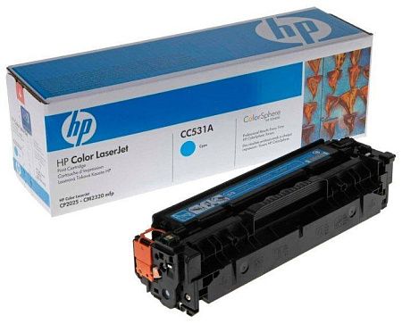 Картридж HP CC531A