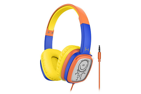 Наушники Harper KIDS HN-302 (оранжевый, синий) ()