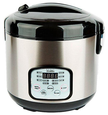 Мультиварка DELTA DL-6517 (черный, серебристый)