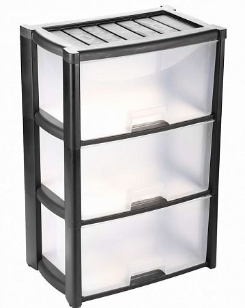 Комод АЛЬТЕРНАТИВА М7924 "Колорит" Черный