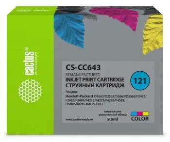 Картридж Cactus CS-CC643HE